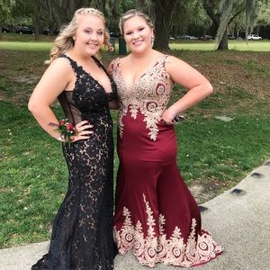 Dave and Johnny prom dress